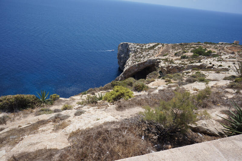 Küsten-Landschaft auf der Sprachreise Malta