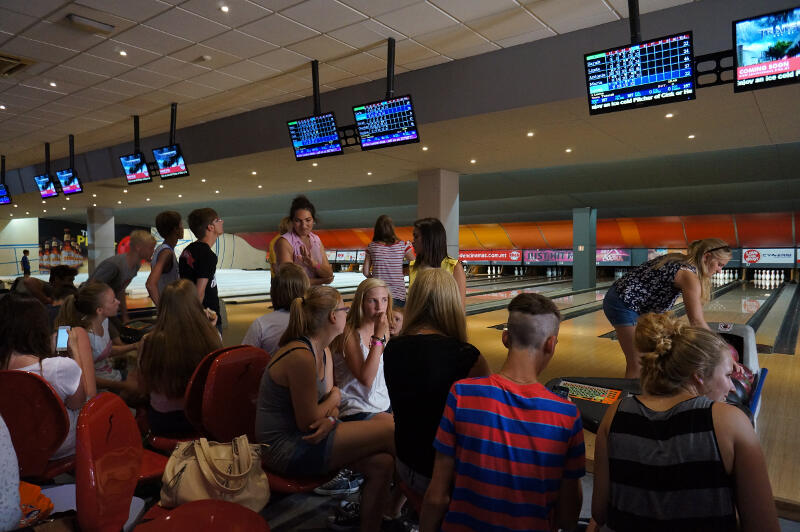 Bowling auf der Sprachreise Malta