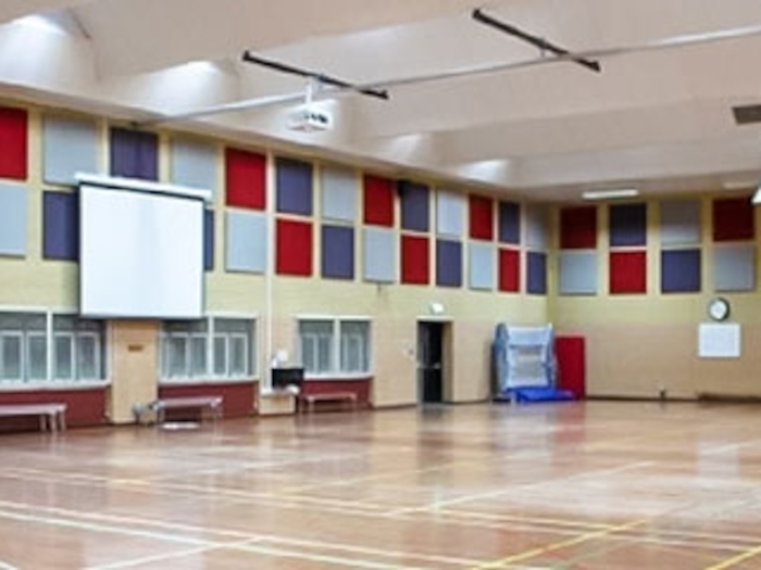 Turnhalle auf der Sprachreise England