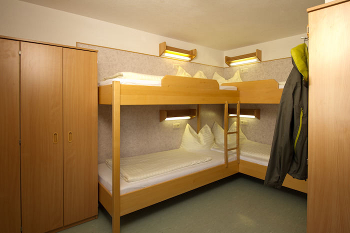 Hochbetten im Sommercamp Kinder