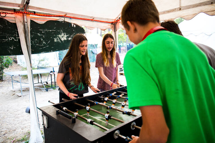 Tischfussball-Turnier auf der Surffreizeit