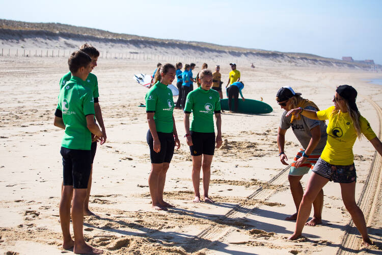 Trainer geben Tipps zum Surfen auf der Surffreizeit