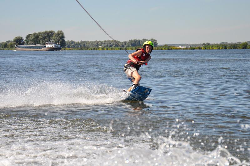 Wakeboarden im Kitesurf Camp