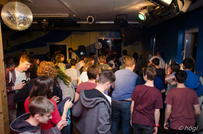 Voller Discoraum im Ski- und Snowboardcamp