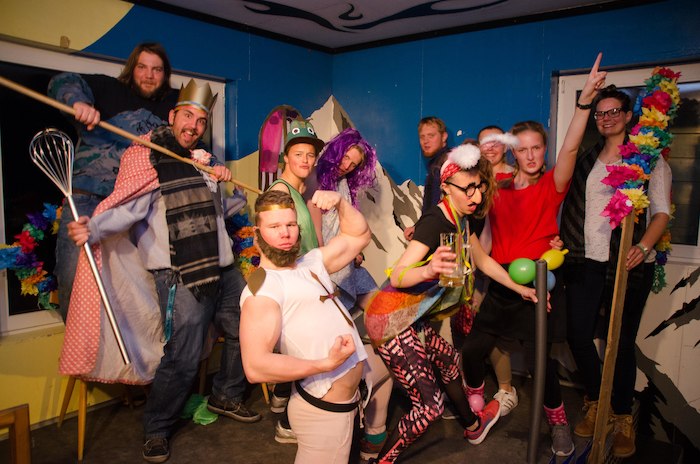 Faschingsparty im Ski- und Snowboardcamp