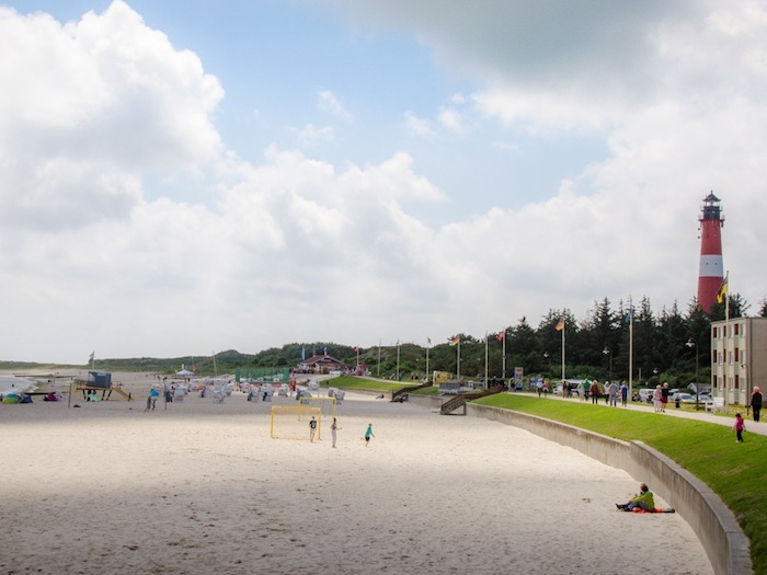 Strandpromiande im Sommercamp auf Sylt