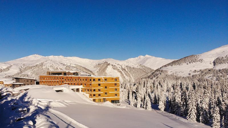 Unterkunft des Skicamps auf der Gerlosplatte