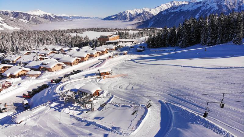 Skilift ins Tal im Skicamp auf der Gerlosplatte