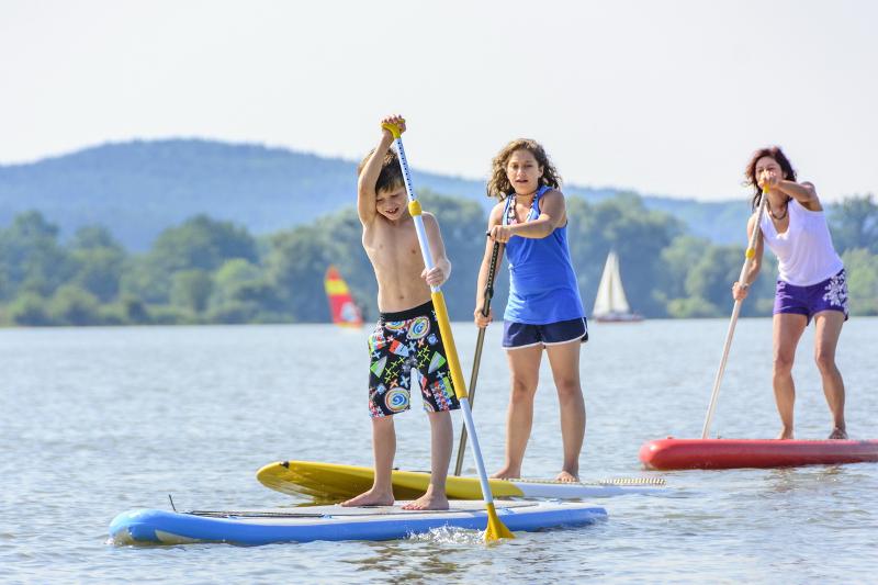 Paddeln im Actioncamp Ostsee