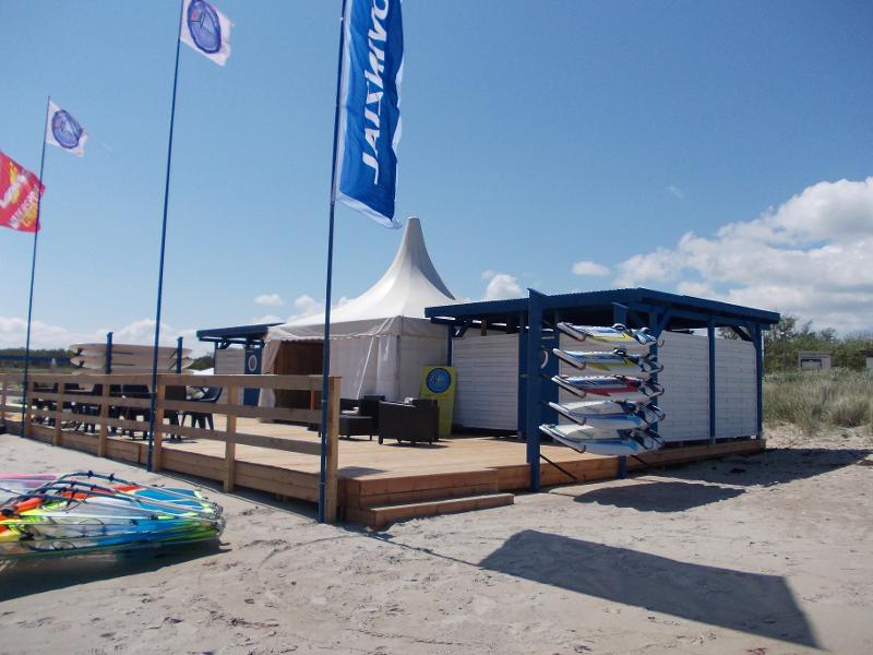 Strandhaus im Kitesurf-Camp Ostsee
