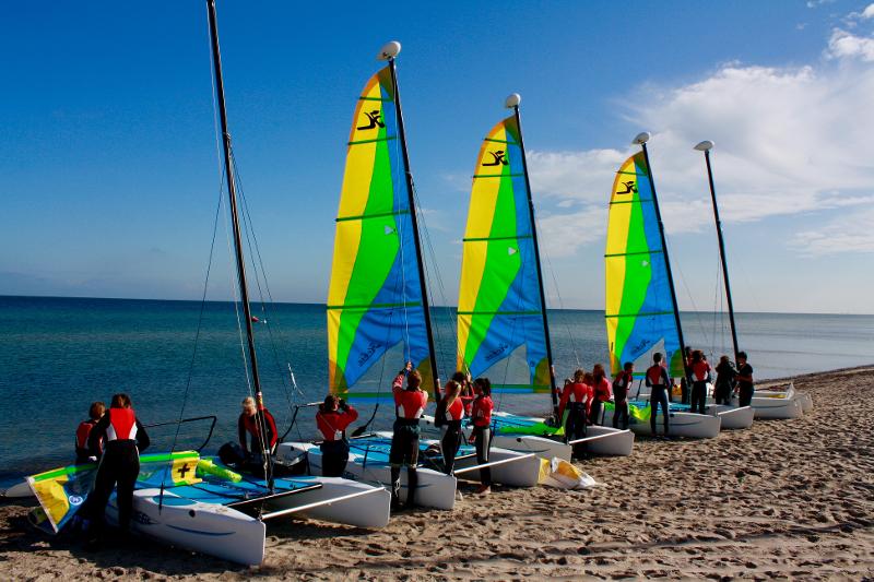 Segelkurs im Kitesurf-Camp Ostsee