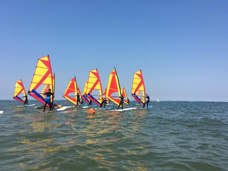 Surfunterricht im Kitesurf-Camp Ostsee