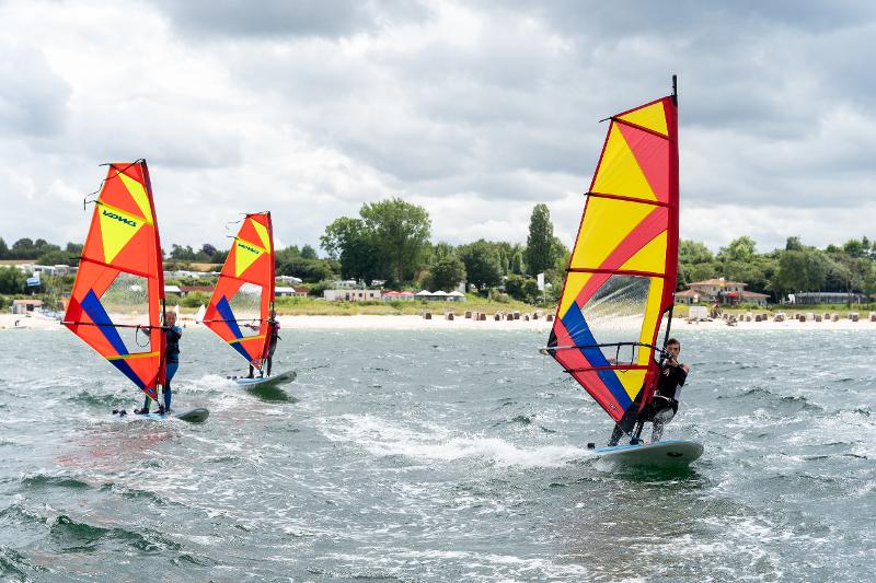 Windsurfen im Kitesurf-Camp Ostsee
