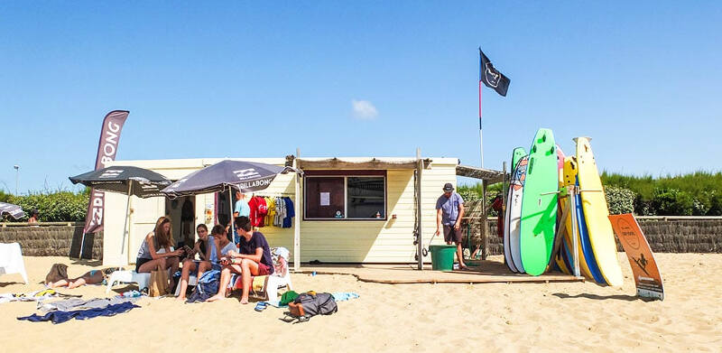 Strandhaus auf der Schülersprachreise Frankreich