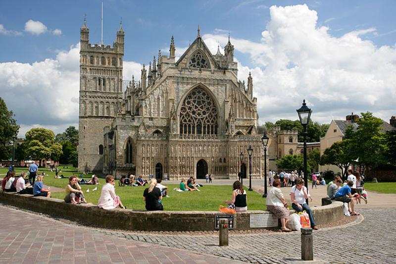 Altes Gebäude auf der Sprachreise England