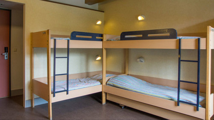 Hochbetten im Englisch Sprachcamp Niederlande