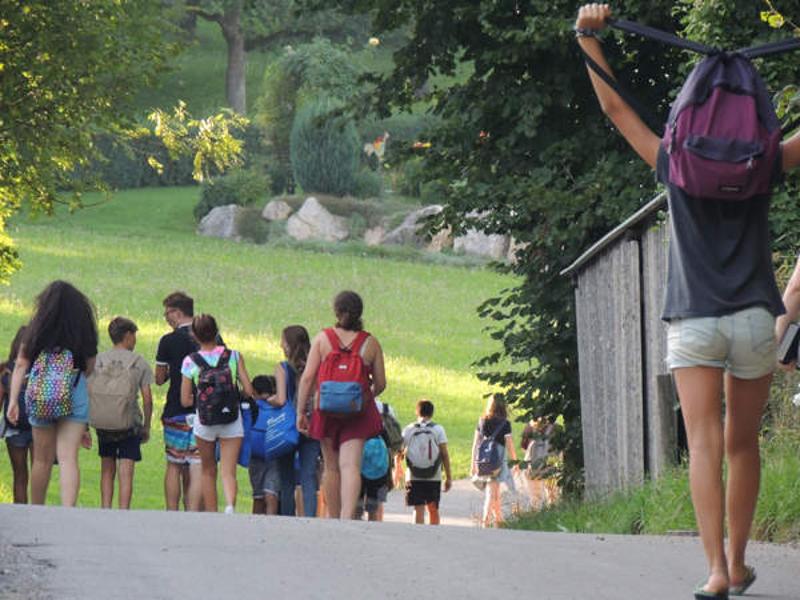 Wanderung im Actioncamp am Bodensee