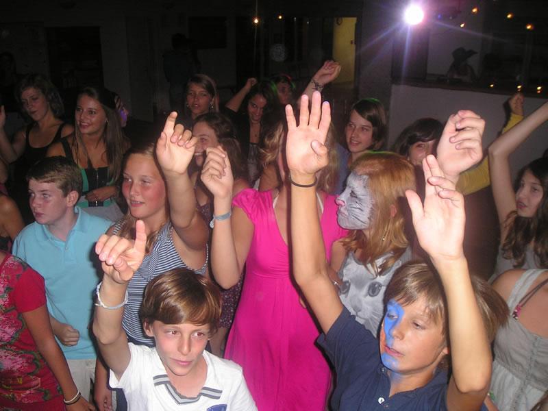 Party auf der internationalen Schülersprachreise Frankreich