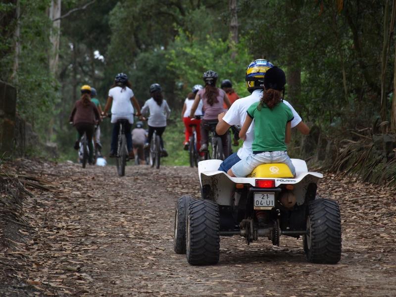 Quad fahren in den internationalen Reiterferien Portugal