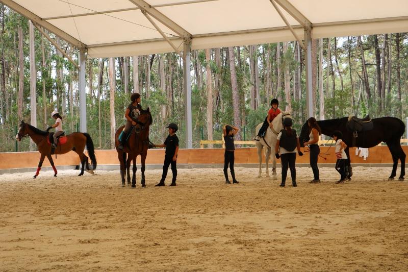 Reitunterricht in den internationalen Reiterferien Portugal