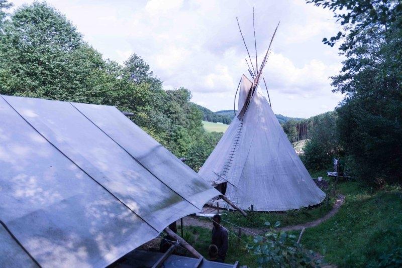 Zelte im Abenteuerurlaub Kinder Österreich