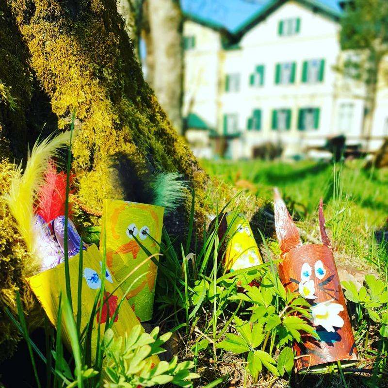 Osterdeko im Sommercamp Steiermark