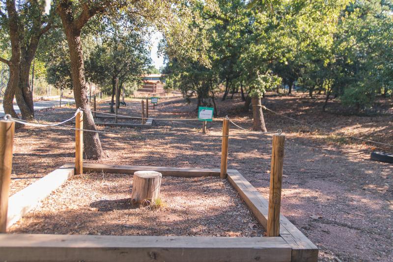Park im Englisch Sommercamp bei Barcelona