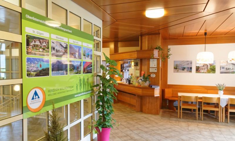 Eingangsbereich im Englisch Camp Salzburg