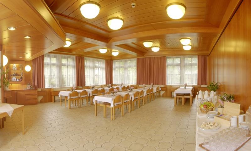 Speisesaal im Englischcamp Salzburg