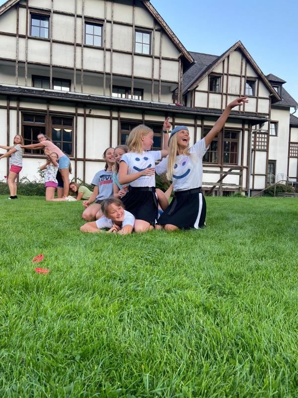 Pose im Englischcamp Salzburg