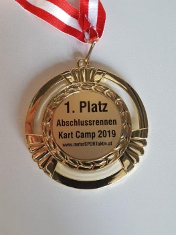 Medaille im Feriencamp Wien