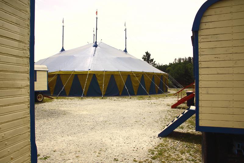 Zirkuszelt im Zirkuscamp Drosendorf