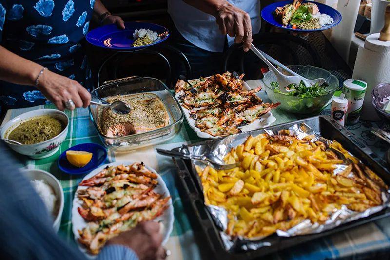 Essen im Feriencamp Schweiz