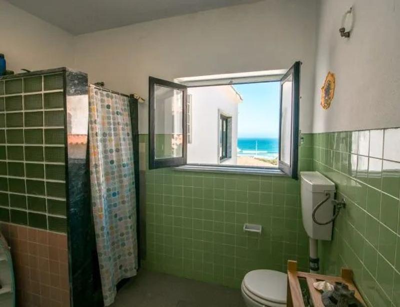 Badezimmer im Camp in Portugal