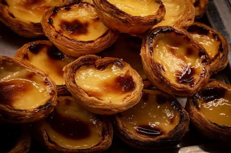 Dessert im Camp in Portugal