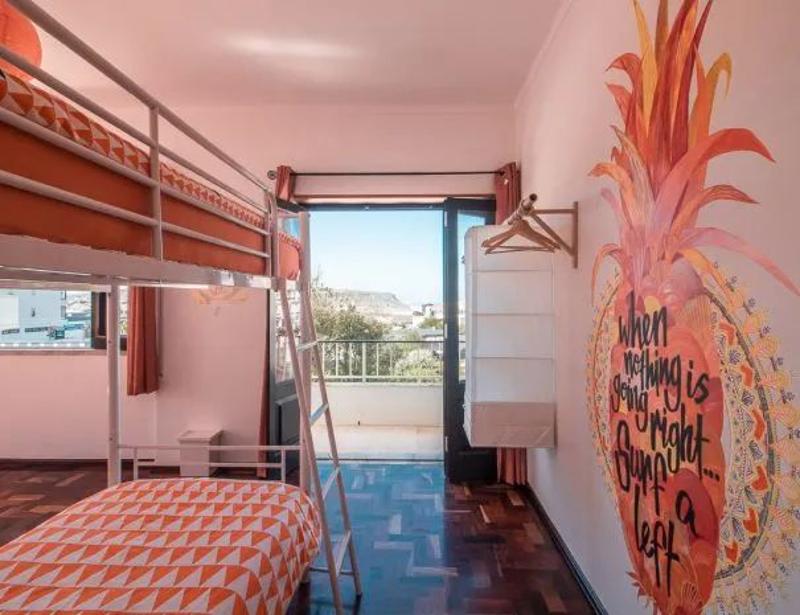 Hochbett im Camp in Portugal