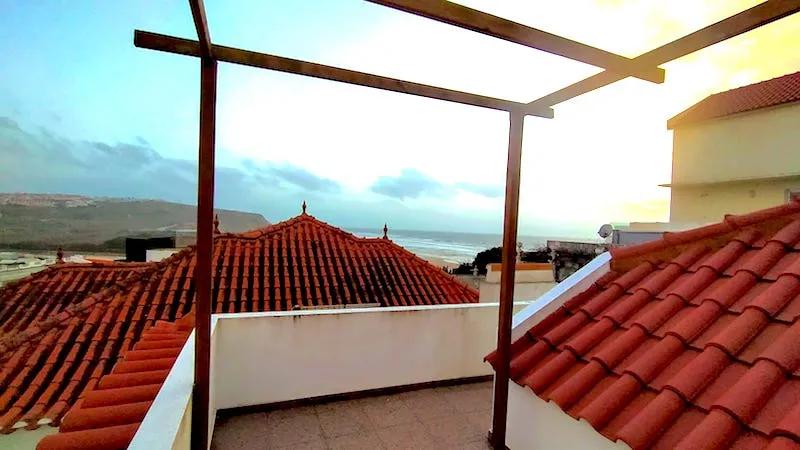 Dachterrasse im Camp in Portugal